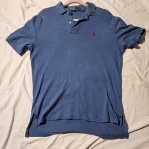 Vintage Polo Ralph Lauren Shirt Classic Fit‎ Short Sleeve Blue Sz S